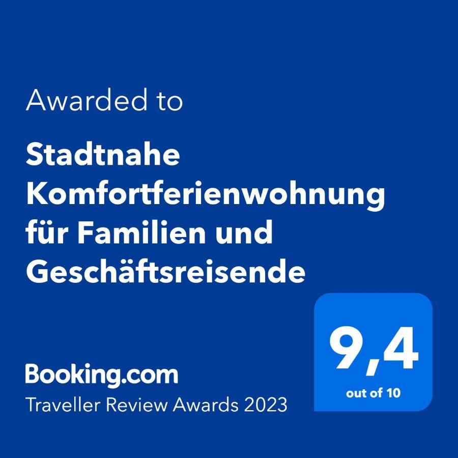 Stadtnahe Komfortferienwohnung Fuer Familien Und Geschaeftsreisende هيلدسهايم المظهر الخارجي الصورة